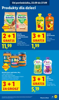 Lidl - gazetka promocyjna Oferta od poniedziałku od poniedziałku 22.09 do środy 24.09 - strona 55