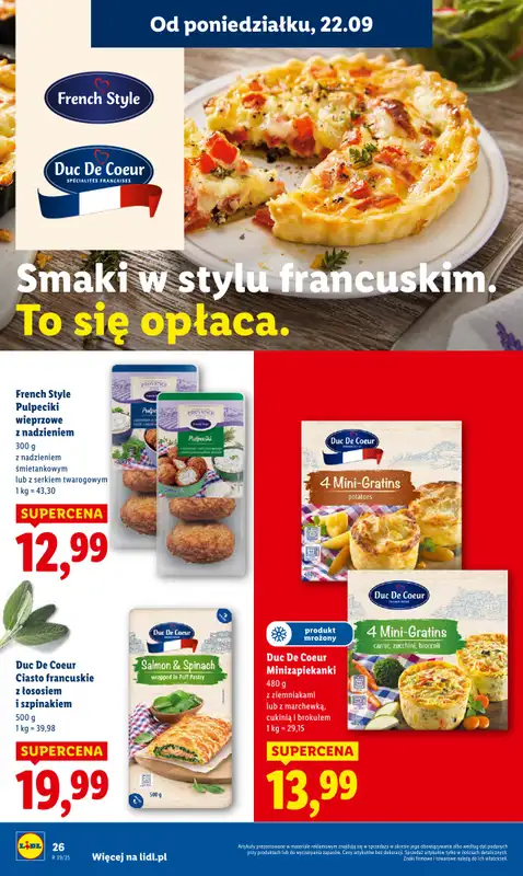 Lidl - gazetka promocyjna Oferta od poniedziałku od poniedziałku 22.09 do środy 24.09 - strona 30