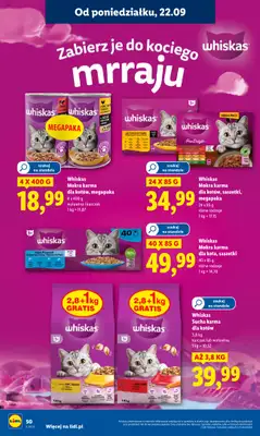 Lidl - gazetka promocyjna Oferta od poniedziałku od poniedziałku 22.09 do środy 24.09 - strona 60