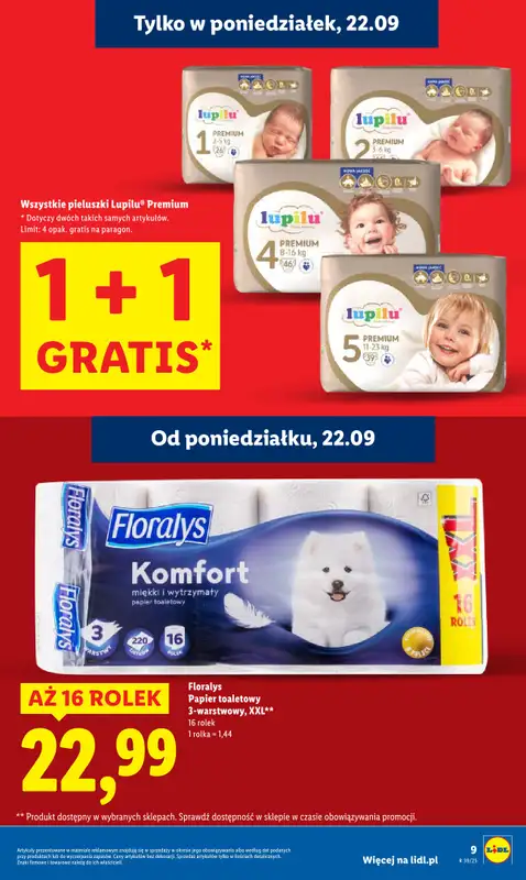 Lidl - gazetka promocyjna Oferta od poniedziałku od poniedziałku 22.09 do środy 24.09 - strona 11