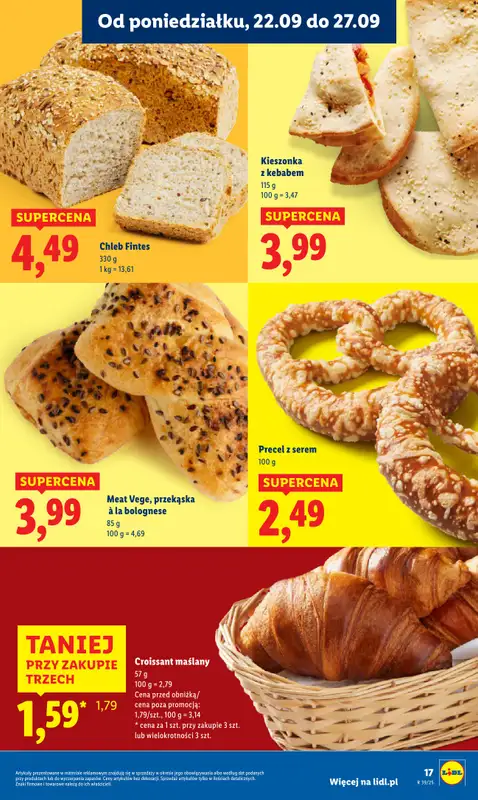 Lidl - gazetka promocyjna Oferta od poniedziałku od poniedziałku 22.09 do środy 24.09 - strona 21