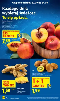 Lidl - gazetka promocyjna Oferta od poniedziałku od poniedziałku 22.09 do środy 24.09 - strona 18