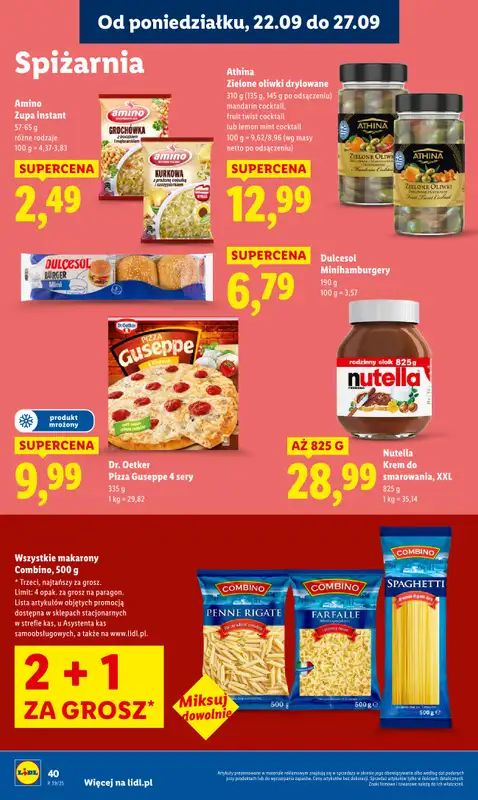 Lidl - gazetka promocyjna Oferta od poniedziałku od poniedziałku 22.09 do środy 24.09 - strona 46
