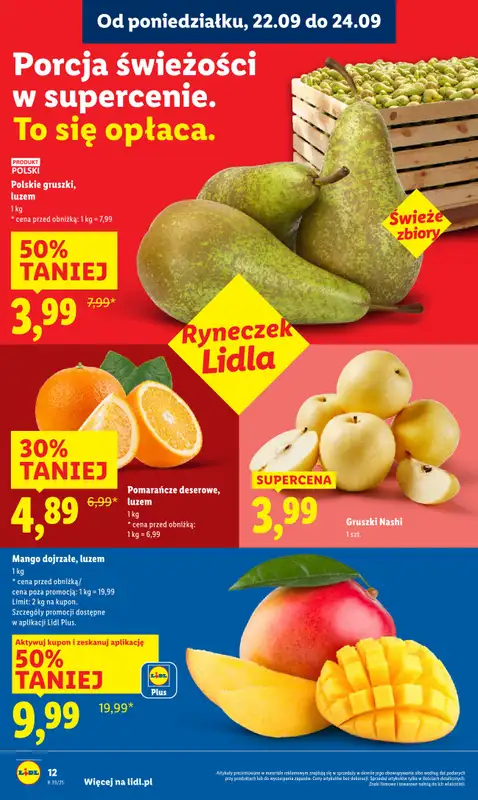Lidl - gazetka promocyjna Oferta od poniedziałku od poniedziałku 22.09 do środy 24.09 - strona 16