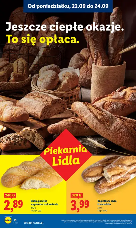 Lidl - gazetka promocyjna Oferta od poniedziałku od poniedziałku 22.09 do środy 24.09 - strona 20