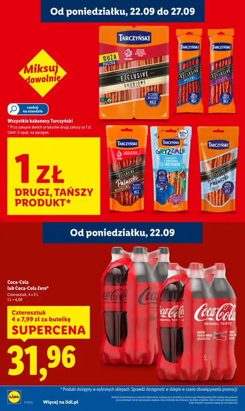 Lidl - gazetka promocyjna Oferta od poniedziałku od poniedziałku 22.09 do środy 24.09 - strona 8
