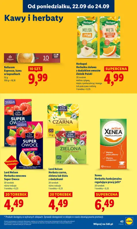 Lidl - gazetka promocyjna Oferta od poniedziałku od poniedziałku 22.09 do środy 24.09 - strona 51