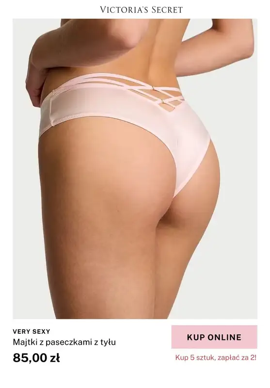 Victoria's Secret - gazetka promocyjna Majtki - Kup 5 zapłać za 2! od środy 24.09 do niedzieli 28.09 - strona 7