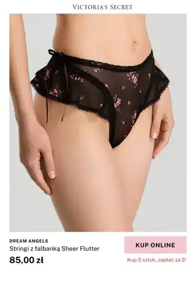 Victoria's Secret - gazetka promocyjna Majtki - Kup 5 zapłać za 2! od środy 24.09 do niedzieli 28.09 - strona 6 Victoria's Secret - gazetka promocyjna Majtki - Kup 5 zapłać za 2! od środy 24.09 do niedzieli 28.09 - strona 6