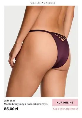 Victoria's Secret - gazetka promocyjna Majtki - Kup 5 zapłać za 2! od środy 24.09 do niedzieli 28.09 - strona 11 Victoria's Secret - gazetka promocyjna Majtki - Kup 5 zapłać za 2! od środy 24.09 do niedzieli 28.09 - strona 11