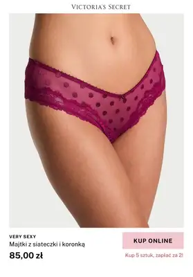 Victoria's Secret - gazetka promocyjna Majtki - Kup 5 zapłać za 2! od środy 24.09 do niedzieli 28.09 - strona 9 Victoria's Secret - gazetka promocyjna Majtki - Kup 5 zapłać za 2! od środy 24.09 do niedzieli 28.09 - strona 9