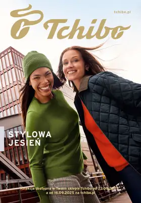Tchibo - gazetka promocyjna Stylowa Jesień od środy 24.09 do niedzieli 26.10 Tchibo - gazetka promocyjna Stylowa Jesień od środy 24.09 do niedzieli 26.10