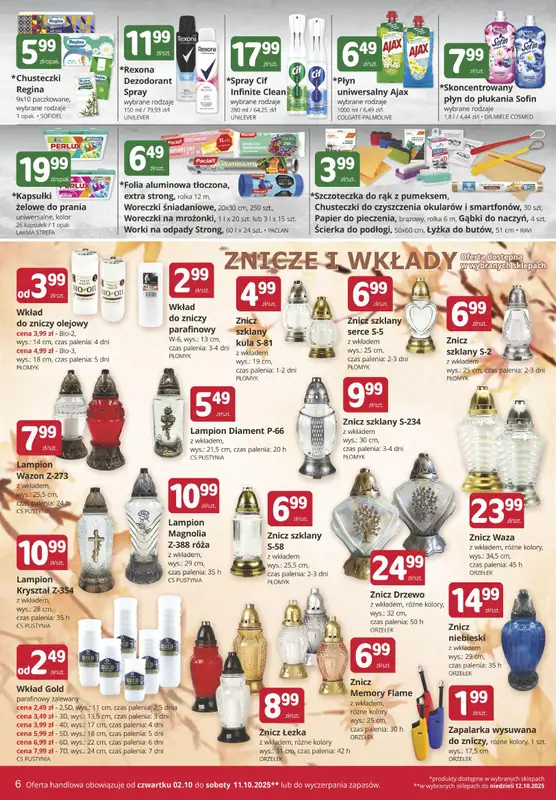 Marketvita - gazetka promocyjna Gazetka od czwartku 02.10 do soboty 11.10 - strona 6