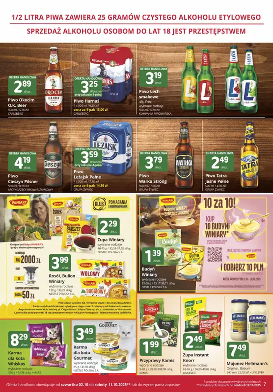 Marketvita - gazetka promocyjna Gazetka od czwartku 02.10 do soboty 11.10 - strona 7