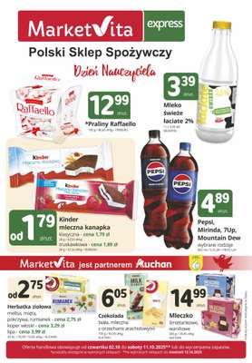 Marketvita - gazetka promocyjna Gazetka Express od czwartku 02.10 do soboty 11.10