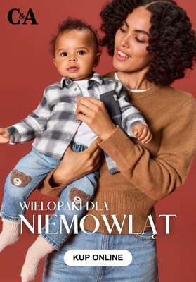 C&A - gazetka promocyjna Wielopaki dla niemowląt od środy 24.09 