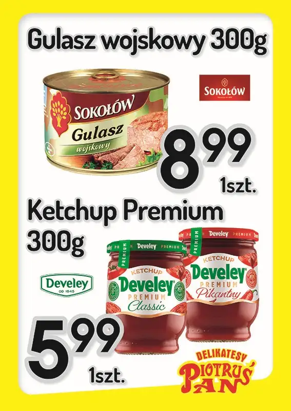 Delikatesy Piotruś Pan - gazetka promocyjna Plakaty promocyjne od środy 24.09 do środy 01.10 - strona 3