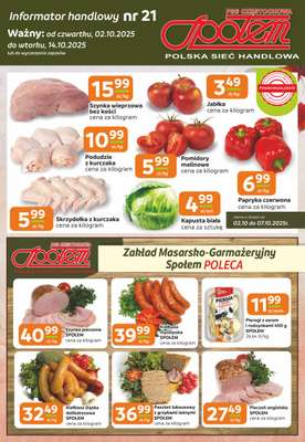 Społem Częstochowa - gazetka promocyjna Gazetka od czwartku 02.10 do wtorku 14.10