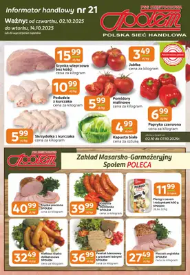 Społem Częstochowa - gazetka promocyjna Gazetka od czwartku 02.10 do wtorku 14.10