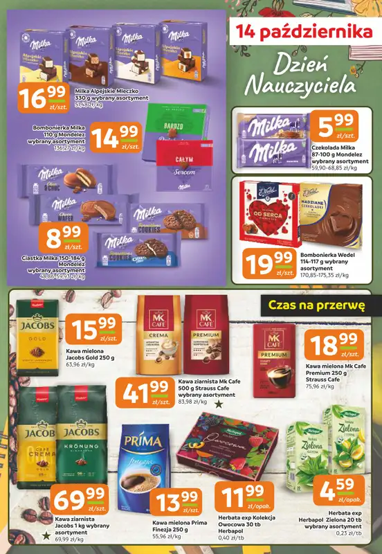 Społem Częstochowa - gazetka promocyjna Gazetka od czwartku 02.10 do wtorku 14.10 - strona 5