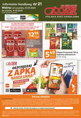 Społem Częstochowa - gazetka promocyjna Gazetka od czwartku 02.10 do wtorku 14.10 - strona 12