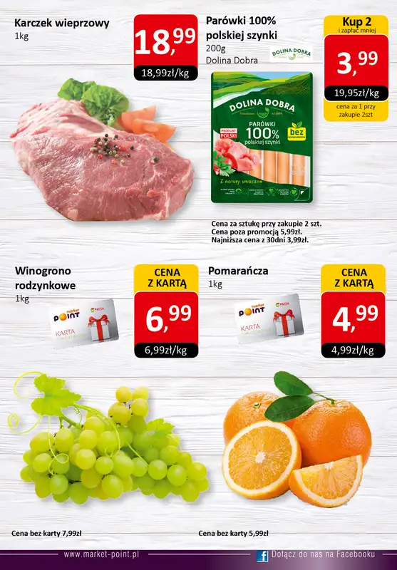 Market Point - gazetka promocyjna Ulotka weekendowa od czwartku 25.09 do soboty 27.09 - strona 4