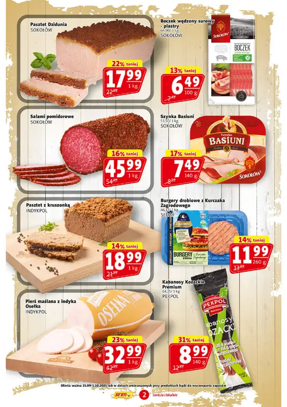 Prim Market - gazetka promocyjna Gazetka od czwartku 25.09 do środy 01.10 - strona 2