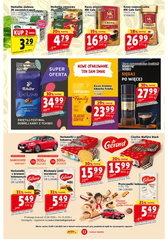 Prim Market - gazetka promocyjna Gazetka od czwartku 25.09 do środy 01.10 - strona 11