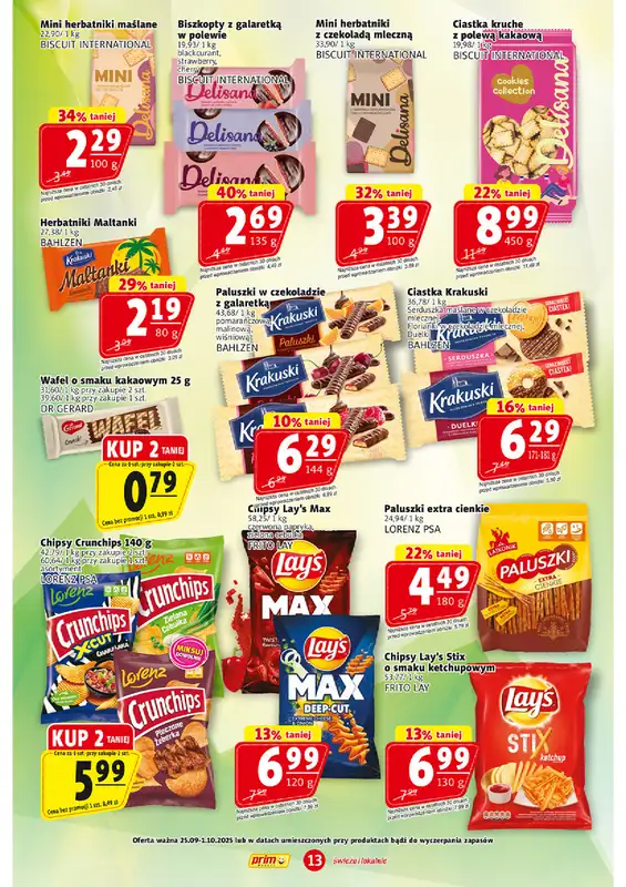 Prim Market - gazetka promocyjna Gazetka od czwartku 25.09 do środy 01.10 - strona 13