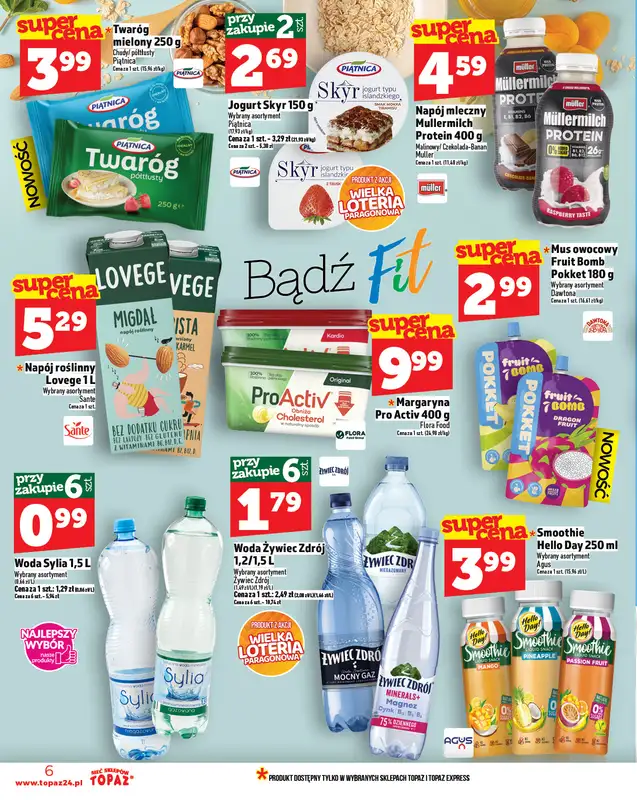 TOPAZ - gazetka promocyjna Gazetka od czwartku 02.10 do środy 08.10 - strona 6