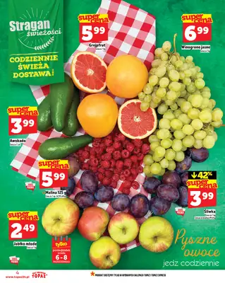 TOPAZ - gazetka promocyjna Gazetka od czwartku 02.10 do środy 08.10 - strona 4