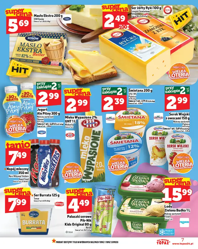 TOPAZ - gazetka promocyjna Gazetka od czwartku 02.10 do środy 08.10 - strona 7
