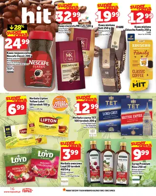 TOPAZ - gazetka promocyjna Gazetka od czwartku 02.10 do środy 08.10 - strona 16