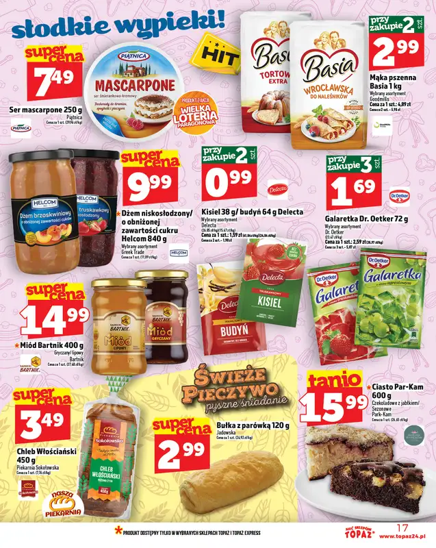 TOPAZ - gazetka promocyjna Gazetka od czwartku 02.10 do środy 08.10 - strona 17