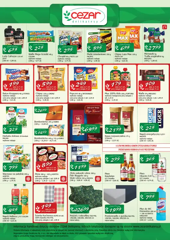 CEZAR Delikatesy - gazetka promocyjna Gazetka od czwartku 25.09 do środy 08.10 - strona 2