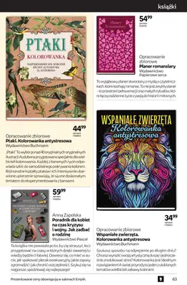 Empik - gazetka promocyjna Tom kultury: książki od czwartku 25.09 do wtorku 14.10 - strona 63