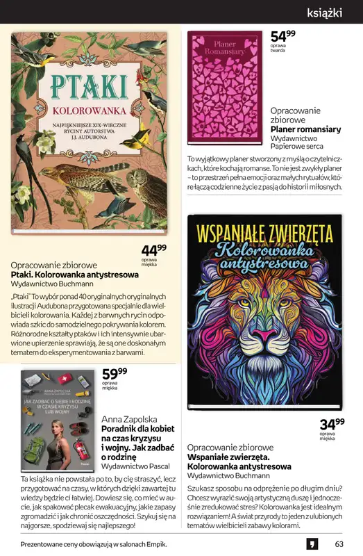Empik - gazetka promocyjna Tom kultury: książki od czwartku 25.09 do wtorku 14.10 - strona 63