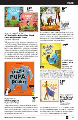 Empik - gazetka promocyjna Tom kultury: książki od czwartku 25.09 do wtorku 14.10 - strona 65