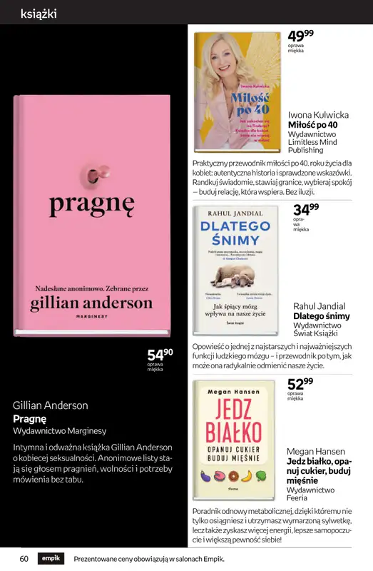 Empik - gazetka promocyjna Tom kultury: książki od czwartku 25.09 do wtorku 14.10 - strona 60