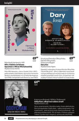 Empik - gazetka promocyjna Tom kultury: książki od czwartku 25.09 do wtorku 14.10 - strona 50