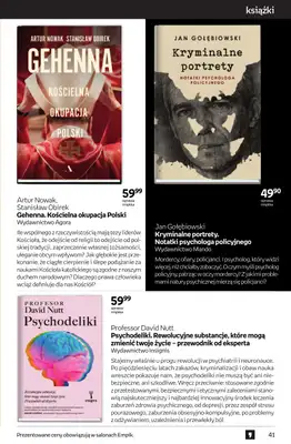 Empik - gazetka promocyjna Tom kultury: książki od czwartku 25.09 do wtorku 14.10 - strona 41