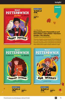 Empik - gazetka promocyjna Tom kultury: książki od czwartku 25.09 do wtorku 14.10 - strona 71