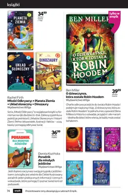 Empik - gazetka promocyjna Tom kultury: książki od czwartku 25.09 do wtorku 14.10 - strona 74