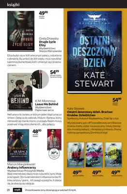 Empik - gazetka promocyjna Tom kultury: książki od czwartku 25.09 do wtorku 14.10 - strona 20