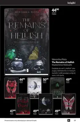 Empik - gazetka promocyjna Tom kultury: książki od czwartku 25.09 do wtorku 14.10 - strona 19