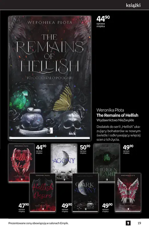 Empik - gazetka promocyjna Tom kultury: książki od czwartku 25.09 do wtorku 14.10 - strona 19