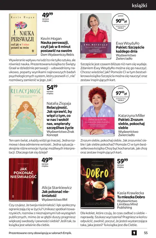 Empik - gazetka promocyjna Tom kultury: książki od czwartku 25.09 do wtorku 14.10 - strona 55