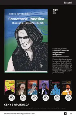 Empik - gazetka promocyjna Tom kultury: książki od czwartku 25.09 do wtorku 14.10 - strona 49