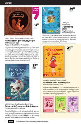 Empik - gazetka promocyjna Tom kultury: książki od czwartku 25.09 do wtorku 14.10 - strona 72
