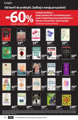Empik - gazetka promocyjna Tom kultury: książki od czwartku 25.09 do wtorku 14.10 - strona 58
